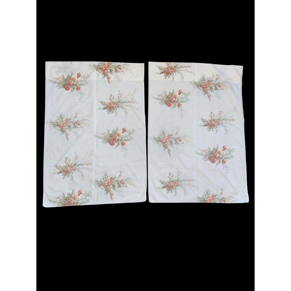 Vintage Flat Sears Prema Prest Double Sheet & 2 Standard Pillowcases - Picture 6 of 7